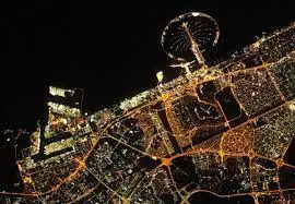Dubai shines in stunning photo taken from space
